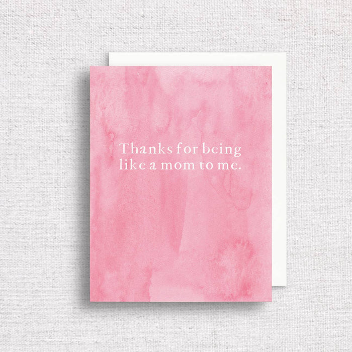 Thanks for Being Like a Mom Card