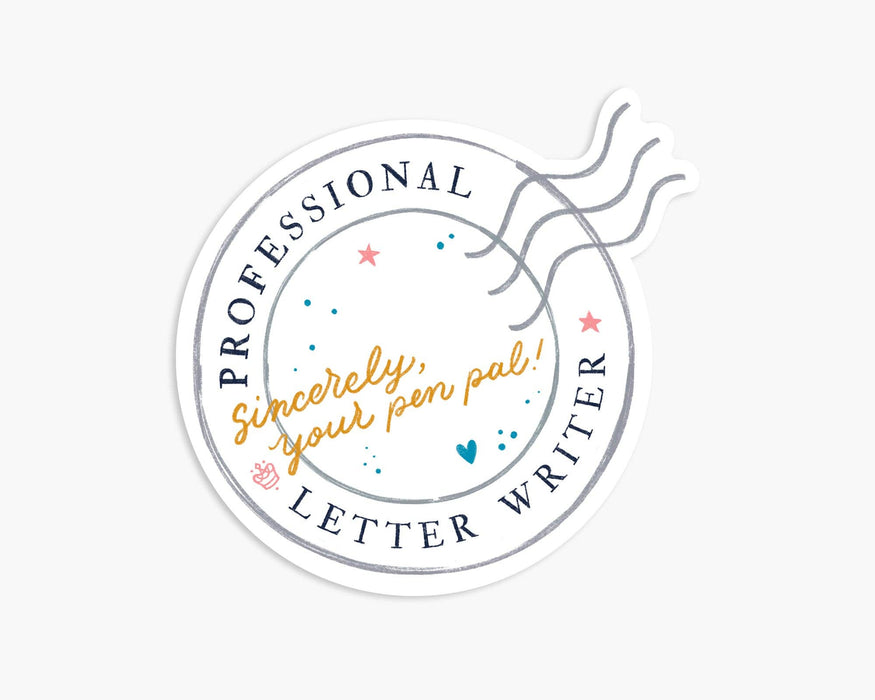 Letter Writer Sticker