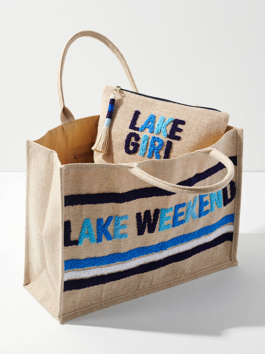 Lake Weekend Beach Bag