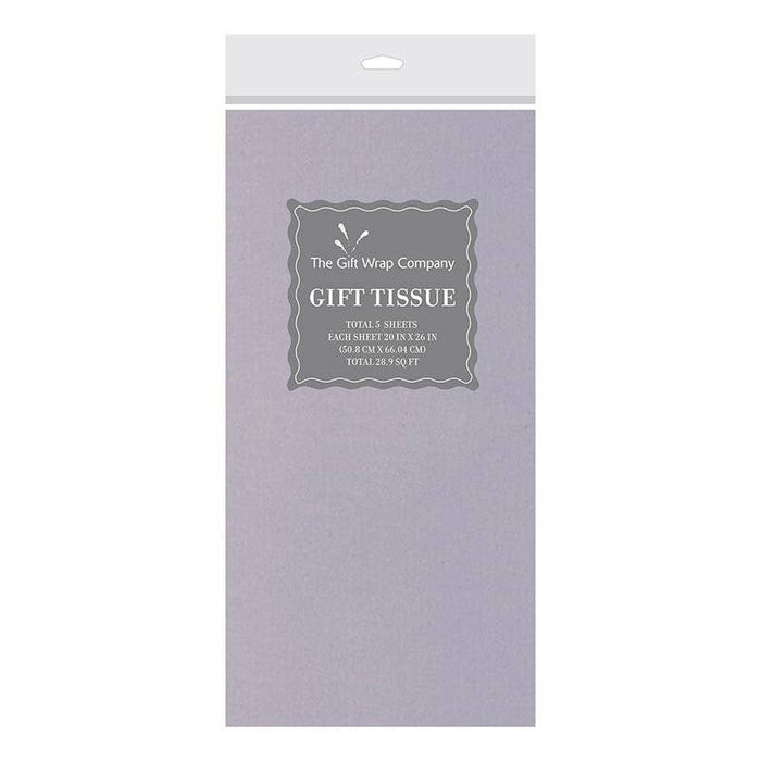 Metallic Silver Tissue Paper