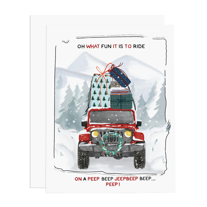 Jeep Holiday Card