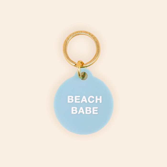 Beach Babe Pet Tag