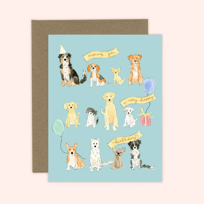 Wishing Happy Birthday Dog Lover Card
