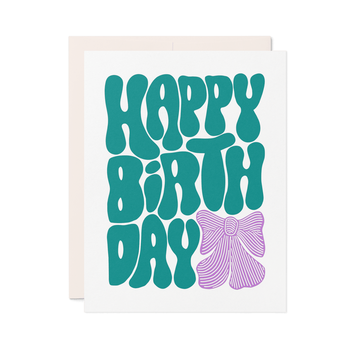 Birthday Bow Card