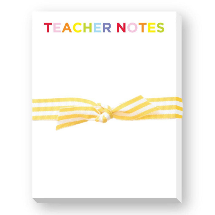 Teacher Notes Notepad