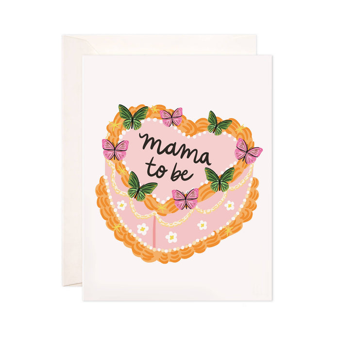 Mama to Be Cake Card