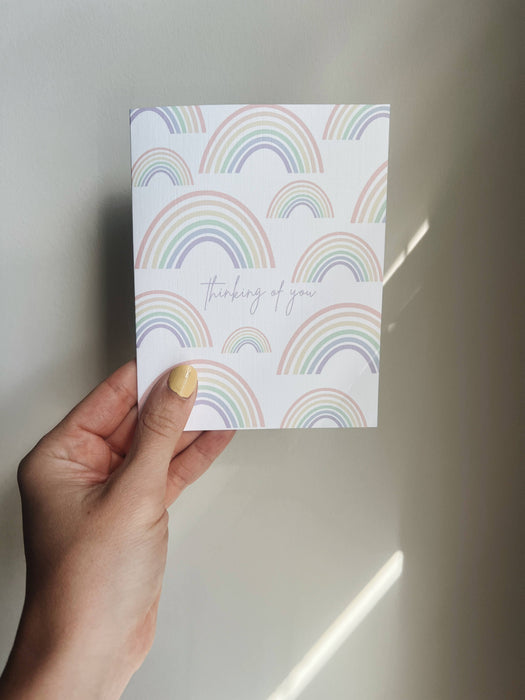 Thinking of You Rainbow Card