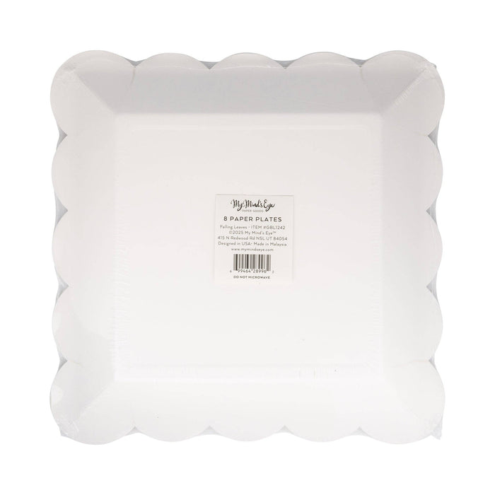 Falling Leaves Square Plate