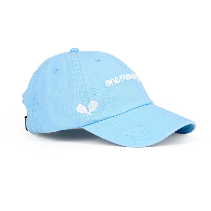 Light Blue One More Game Hat