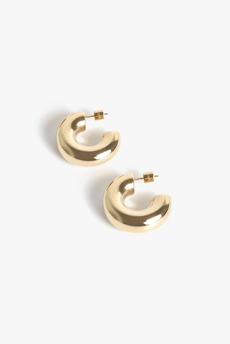 Silver Monterey Hoops