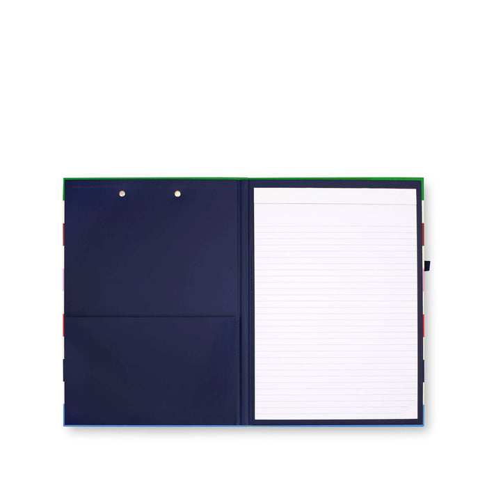 Adventure Stripe Clipboard Folio