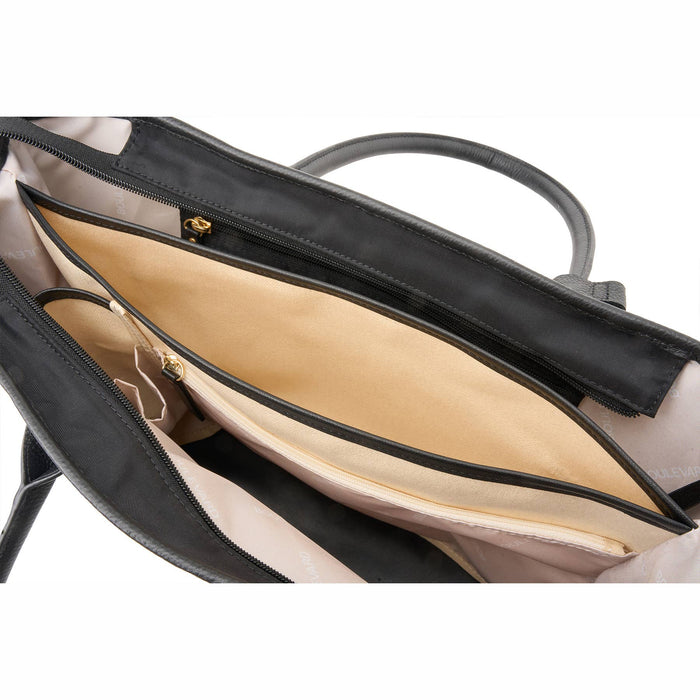Winston Black Organizer Tote