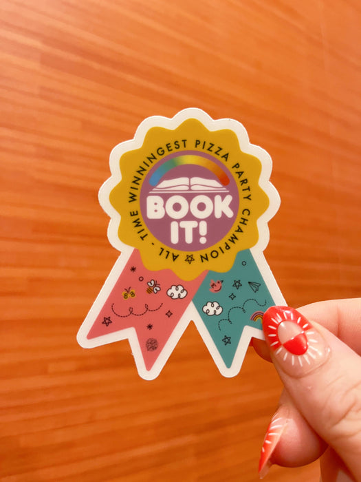 BOOK IT Sticker