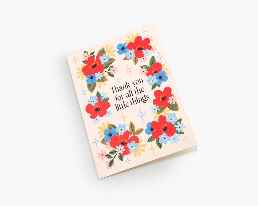 Little Things Thank You Card