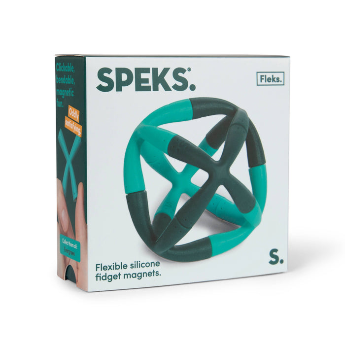 Green Speks Silicone Fleks