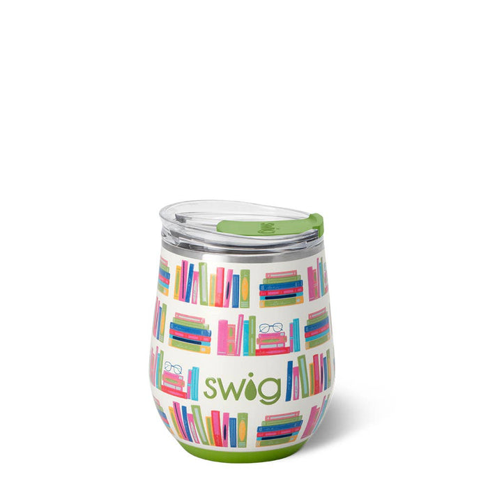 Book Club Stemless 12oz Wine Cup