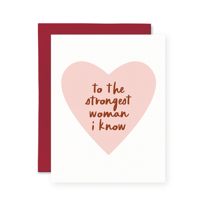 The Strongest Woman Card