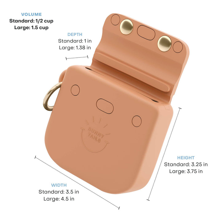 Chai Brown Dog Treat Pouch