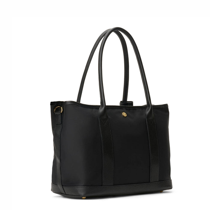 Winston Black Organizer Tote