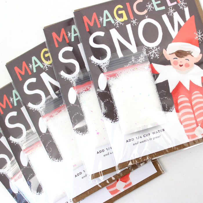 Magic Elf Instant Snow Card