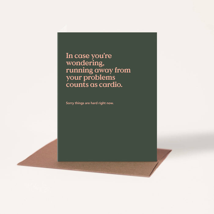 Cardio Encouragement Card