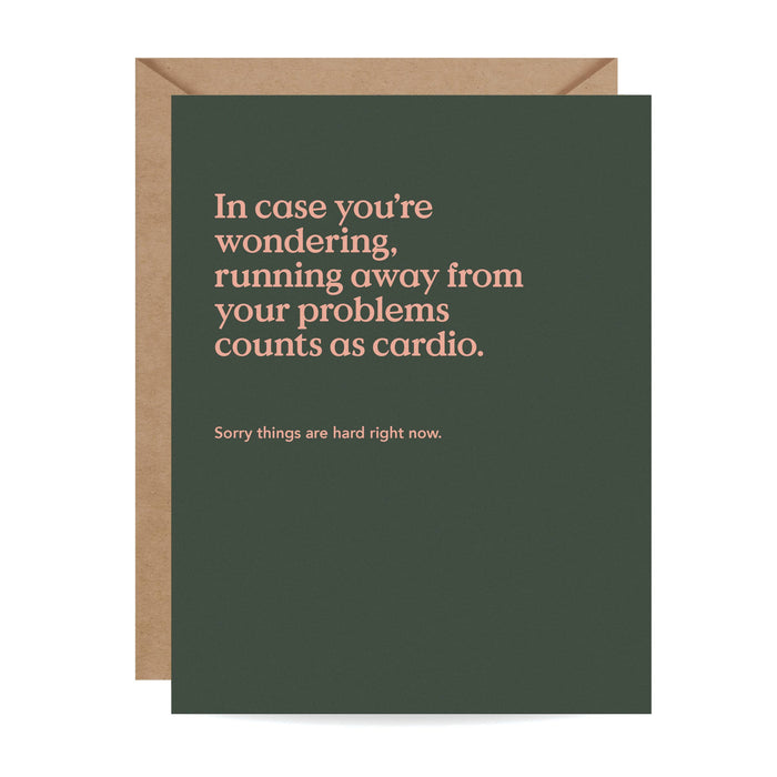 Cardio Encouragement Card