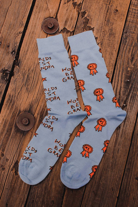 MWorld's Best Grandpa Men's Socks
