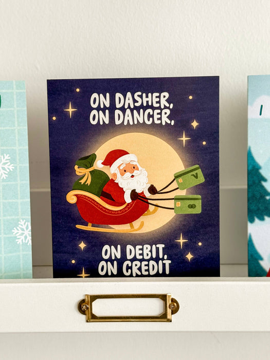 On Debit On Credit Card