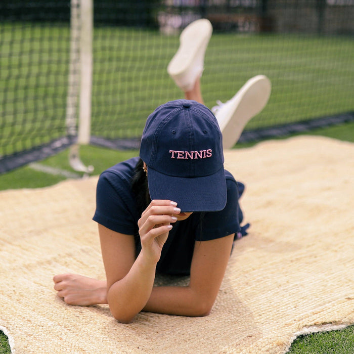 Navy Tennis Hat