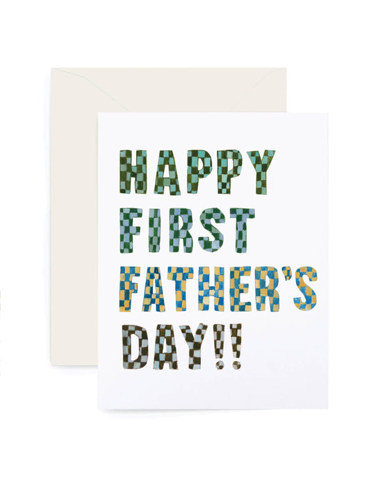 First Father's Day Card