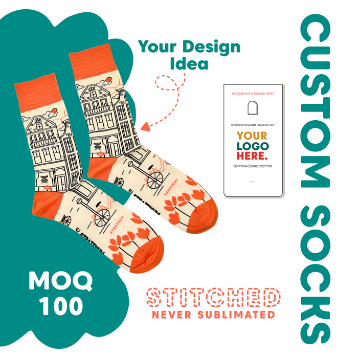 Fish & Lure Mismatched Men's Sock