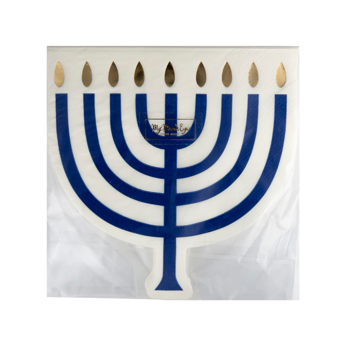 Menorah Luncheon Napkin