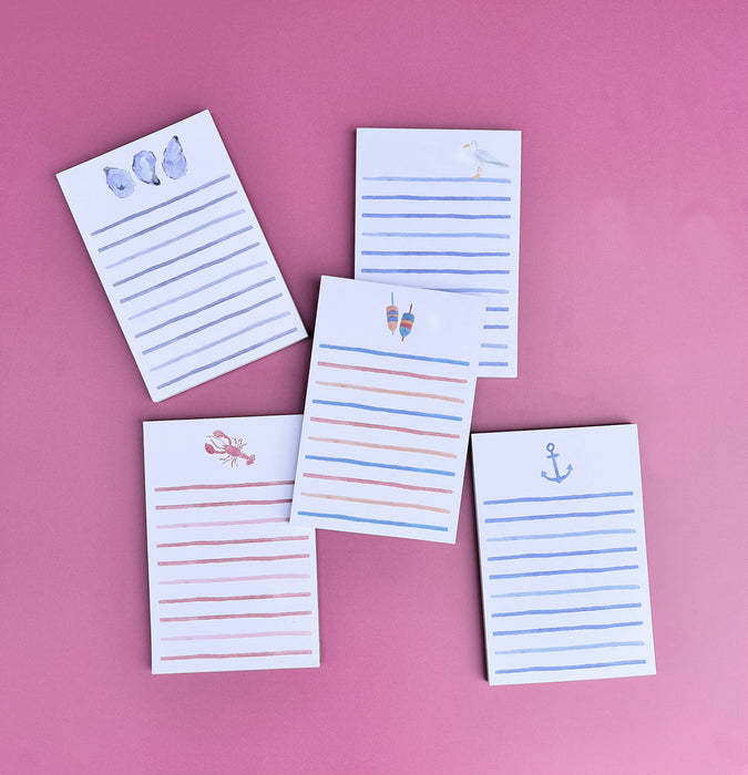 Watercolor Buoys Notepad