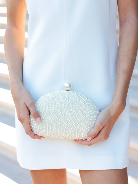 Marguerite Shell Minaudiere