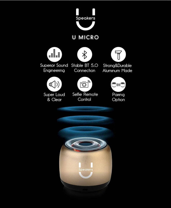 U Micro Portable Speaker | Hematite