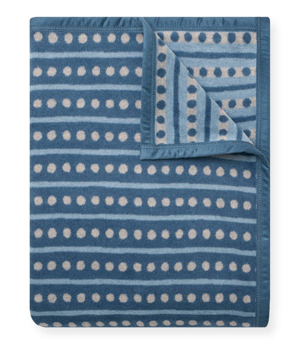 Beach Pebble Cornflower Blanket: Original