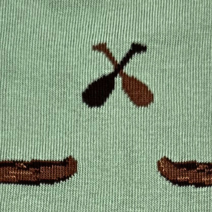 Canoe & Campfire mismatched Men's Sock