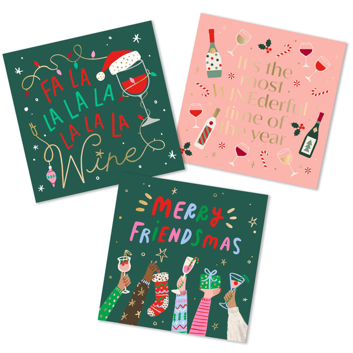 Merry Friendsmas Cocktail Napkins