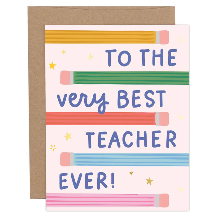 To The Very Best Teacher Card