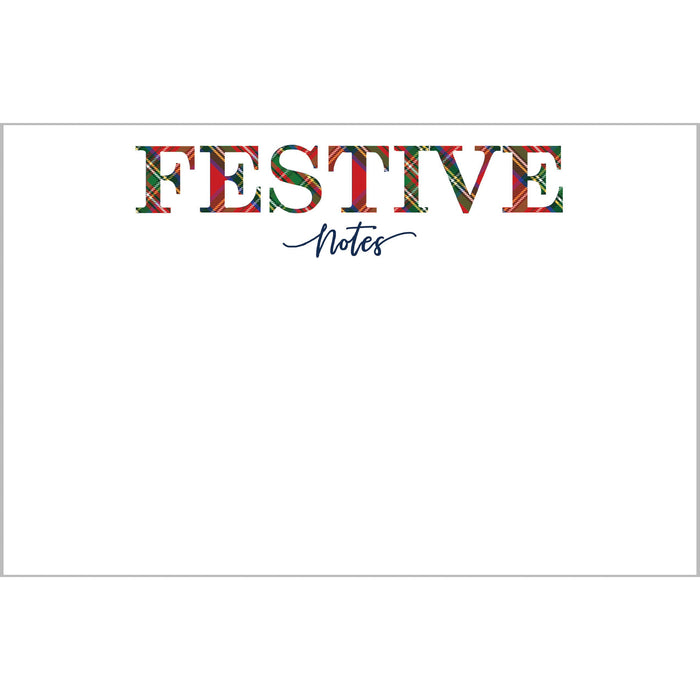 8"x5" FESTIVE Notes Notepad