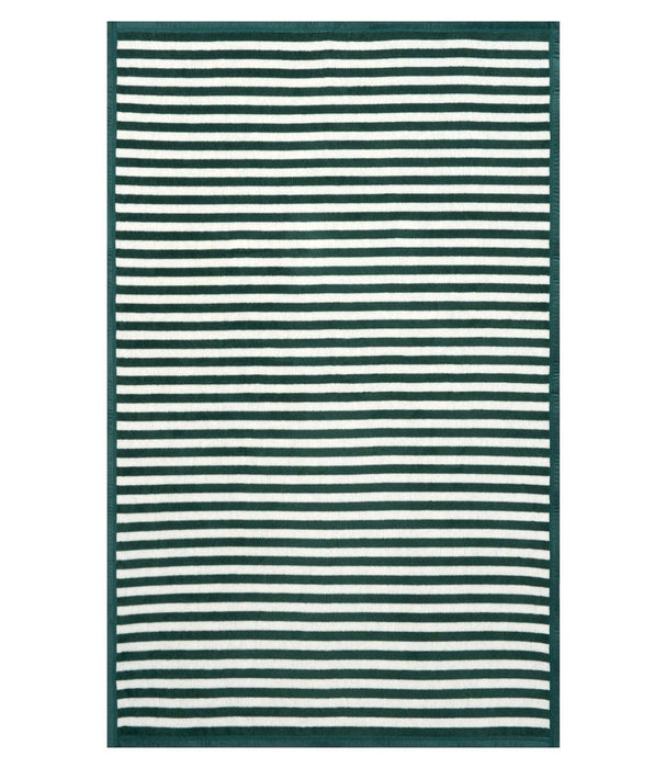 Sideline Stripe Evergreen Midi Blanket