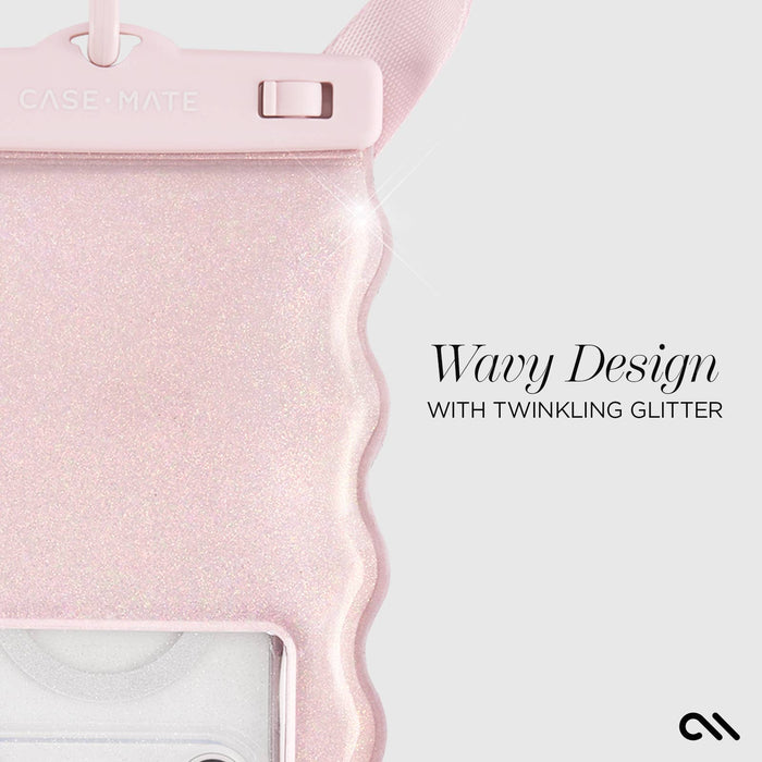 Wavy Floating Phone Pouch | Mist Twinkle