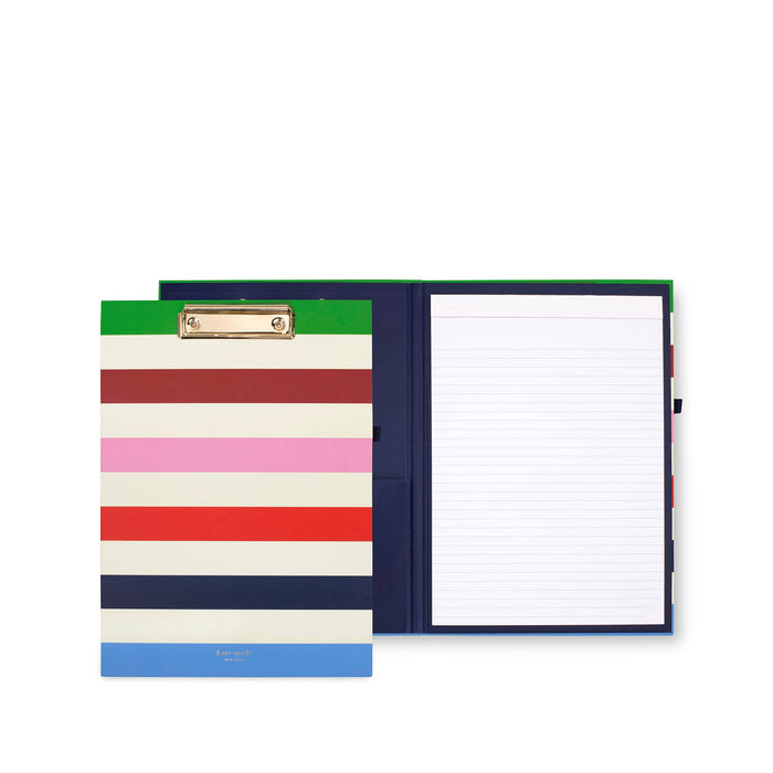 Adventure Stripe Clipboard Folio