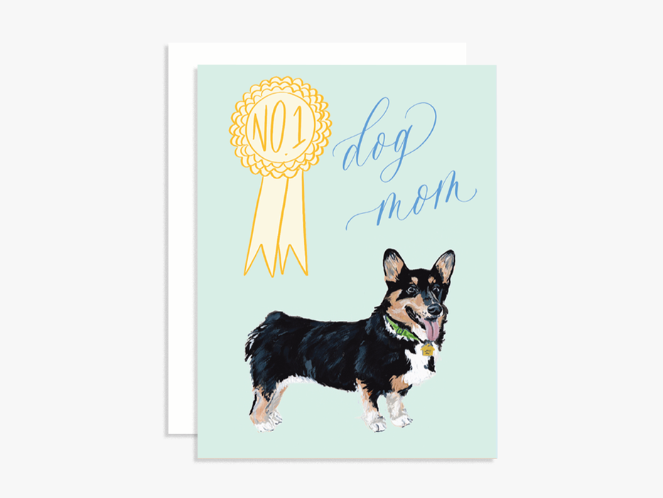 No. 1 Dog Mom Card