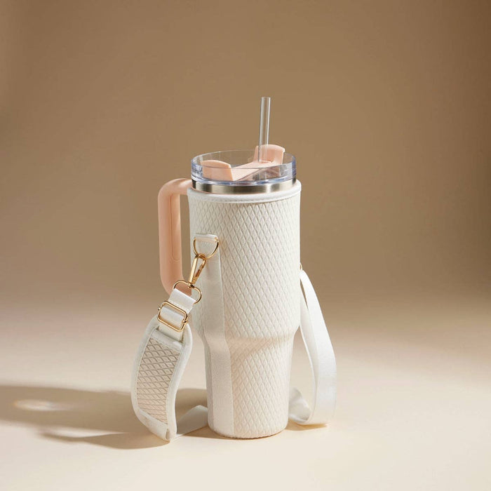 Scuba Sling Tumbler Bag | Ivory