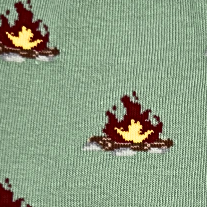 Canoe & Campfire mismatched Men's Sock