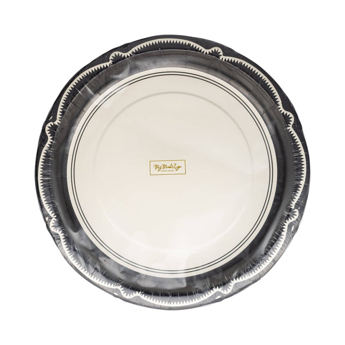 Black Bracket Edge Plate