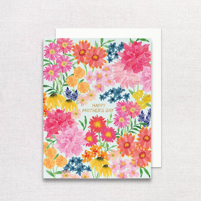 Bright Wildflowers Mother's Day Card