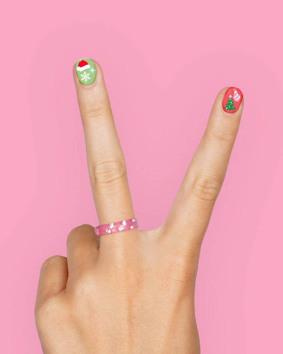 Santa Baby Nail Stickers