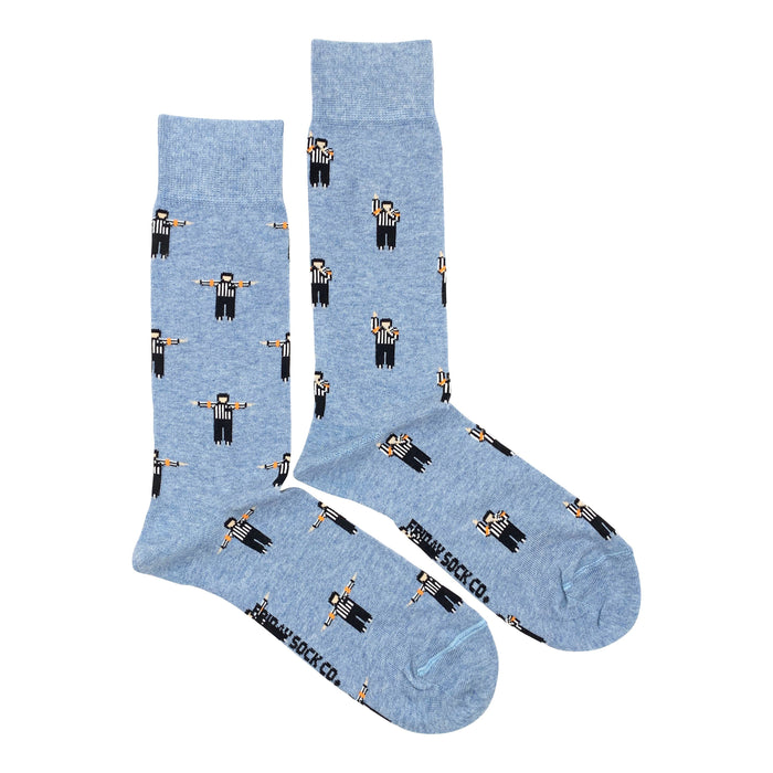 Referee Men's Mismatched Socks